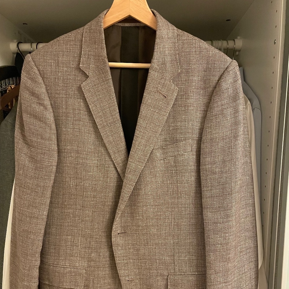Ermenegildo Zegna - dark tan sport coat - 38R